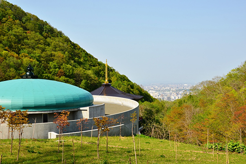 札幌市内を望む